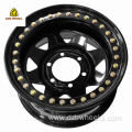 Imitation beadlock wheel rims D holes for SUV